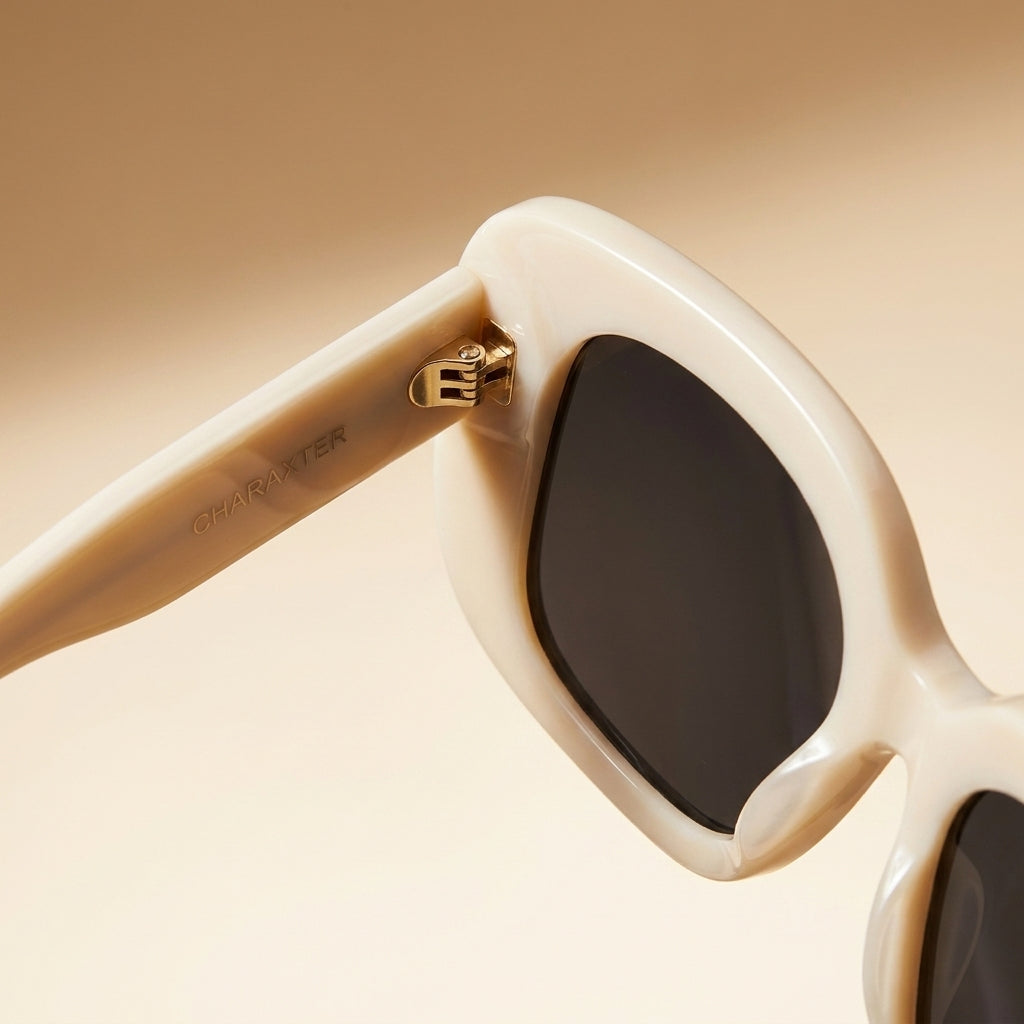 "Muse, Pearl White" CHARAXTER Sunglasses