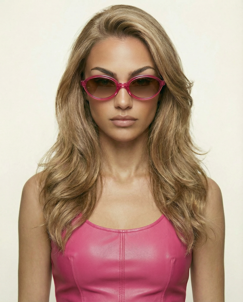 "Visionary Sleek, Hot Pink" CHARAXTER Sunglasses