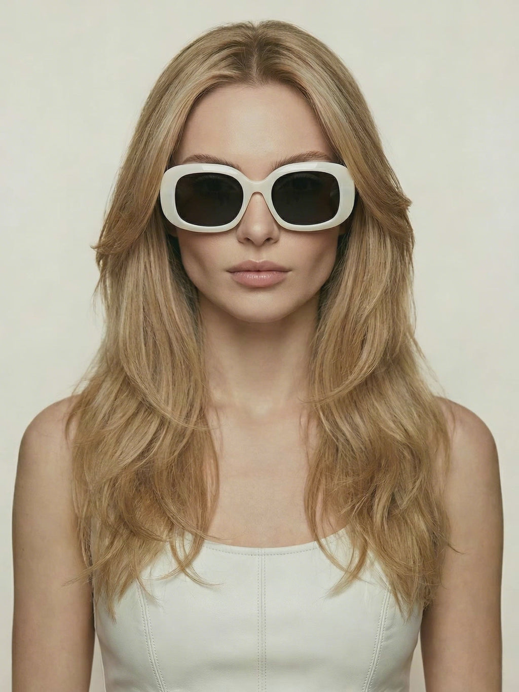 "Muse, Pearl White" CHARAXTER Sunglasses